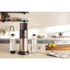 SodaStream DUO Sparkling Water Maker - Stylish Black - Create Refreshing Drinks at Home!